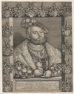 Retrato de João Frederico I, "O Magnânimo", Eleitor da Saxônia de Unknown artist