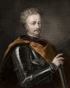 Retrato de João III Sobieski (1629-1696) Rei da Polónia - João Sobieski III de Unknown artist