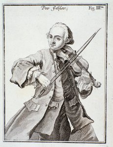 Retrato de Leopold Mozart (gravura de Unknown artist
