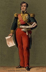 Retrato de Louis Philippe I (1773 - 1850) de Unknown artist