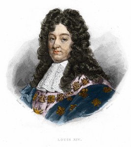 Retrato de Luís XIV (1638 - 1715), Rei de França. de Unknown artist