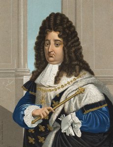 Retrato de Luís XIV (1638 - 1715), Rei de França. depois de "hombres y Mujeres celebres". Barcelona 1877. de Unknown artist