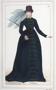 Retrato de Marie-Paulette chamada Pauline Bonaparte (1780-1825), Princesa Borghese. Gravura de 1830 de Unknown artist