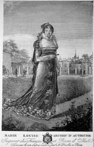 Retrato de Marie Louise, arquiduquesa da Áustria, esposa de Napoleão I. de Unknown artist