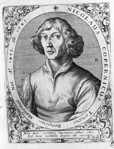 Retrato de Nicolas Copérnico (Nicolaus Copérnico de Unknown artist