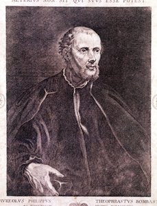 Retrato de Philipp Aureolus Theophrastus Bombastus von Hohenheim Paracelsus de Unknown artist