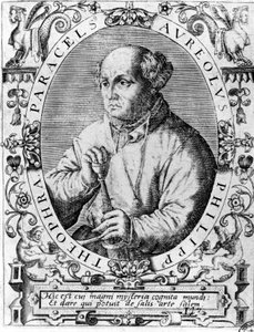Retrato de Philipp Aureolus Theophrastus Bombastus von Hohenheim Paracelsus de Unknown artist
