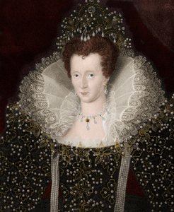 Retrato da Rainha Elizabeth Iere (Elizabeth) da Inglaterra (1533-1603) Elizabeth I de Unknown artist