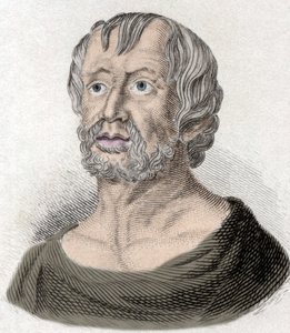 Retrato de Seneque (Lucius Annaeus Seneca, 4 AC-65 DC. JC), filósofo da escola estóica, dramaturgo e estadista romano. de Unknown artist