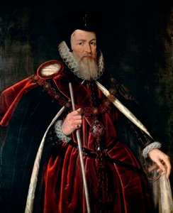 Retrato de William Cecil Barão de Burghley de Unknown artist