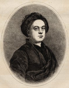 Retrato de William Hogarth (1697 a 1764), pintor e gravador inglês. de Unknown artist