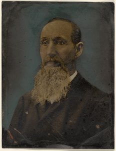[Retrato de um homem barbudo]. de Unknown artist