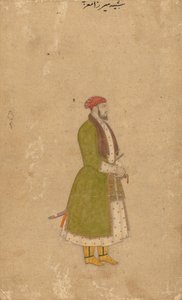 Retrato do cortesão Mirza Muizz de Unknown artist