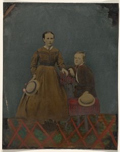 [Retrato de rapaz e rapariga]. de Unknown artist