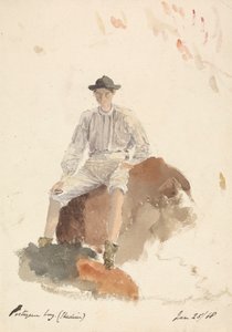 Rapaz Português (Madeira) 25 de Janeiro de 1868 de Unknown artist
