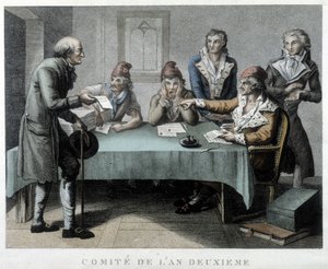 Comitê Revolucionário do Ano II (1794) de Unknown artist
