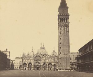 [Basílica de São Marcos e Campanário] de Unknown artist