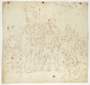 Cena da história romana de Unknown artist