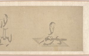Cenas da vida de Tao Yuanming (parte 2) de Unknown artist