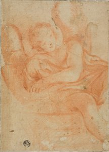 Anjo sentado de Unknown artist