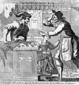 Sapateiro - 1782 - Musee Carnavalet. de Unknown artist