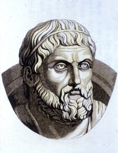 Sophocles (496 AC - 406 AC). de Unknown artist