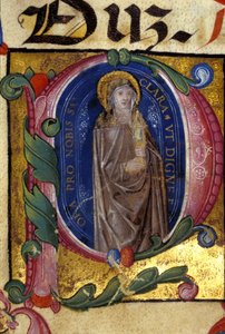 St. Claire. Fundadora da Ordem das Clarissas (ver Assis de Unknown artist