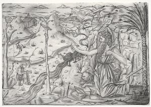 São Jerônimo em Penitência de Unknown artist