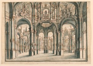 Cenário, Open Palace Court de Unknown artist