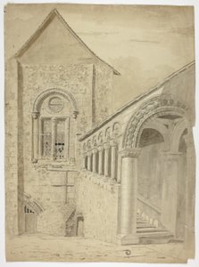 Escadaria...Green Court, Canterbury de Unknown artist