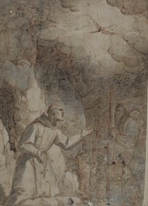 Estigmatização de São Francisco de Assis de Unknown artist