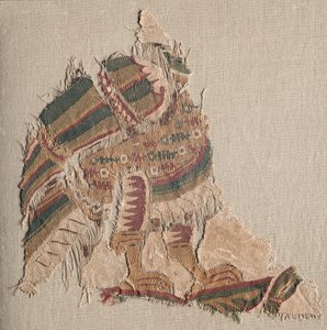 Tapeçaria com pássaro decapitado de Unknown artist