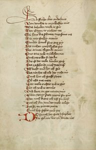 Página de texto de Unknown artist
