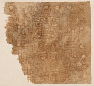 Fragmento Têxtil com Deusa de Algodão de Unknown artist