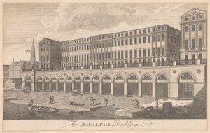 Os Edifícios Adelphi de Unknown artist