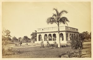 [O Baradari em Wingfield Park, Lucknow] de Unknown artist