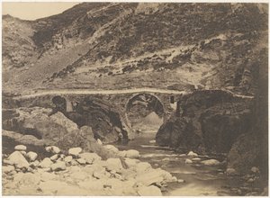 A Ponte de Palalda (perto de Amelie Les-Bains) de Unknown artist