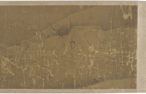 O cativeiro de Cai Wenji (quatro cenas) de Unknown artist