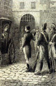 A Casa de Parma, de Stendhal. Gravura do século XIX. de Unknown artist
