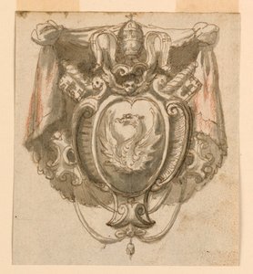 O brasão de armas do Papa Gregório XIII (1572-1585) de Unknown artist