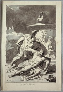 A Morte de Príamo de Unknown artist