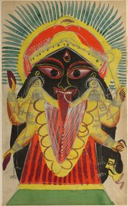 A Deusa Kali (reto) de Unknown artist