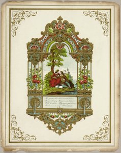 A Maior Felicidade que os Mortais Conhecem (valentine) de Unknown artist