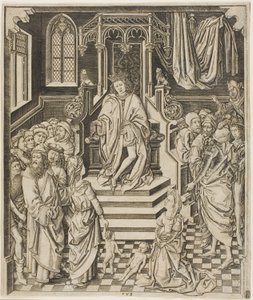 O julgamento de Salomão de Unknown artist