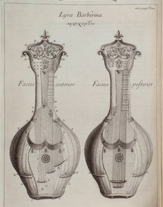 A Lyra Barberina (gravura de Unknown artist