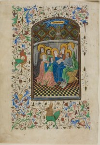 O Pentecostes, de um Livro de Horas de Unknown artist