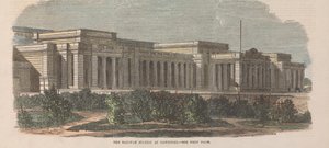 A estação ferroviária de Cawnpore de Unknown artist