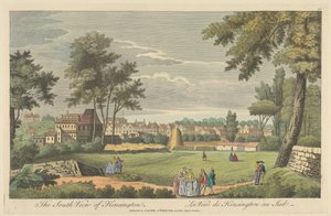 A Vista Sul de Kensington de Unknown artist