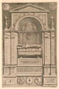 O túmulo do Papa Alexandre VI de Unknown artist