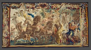 O Triunfo de César de A História de César e Cleópatra de Unknown artist